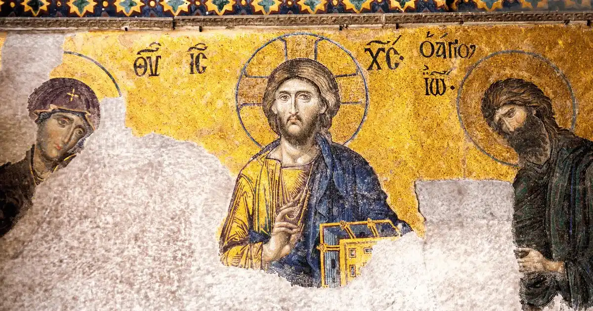 Deesis Mosaik Hagia Sophia