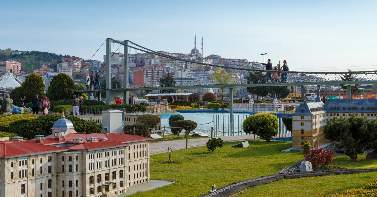 Parque en miniatura Miniaturk Estambul