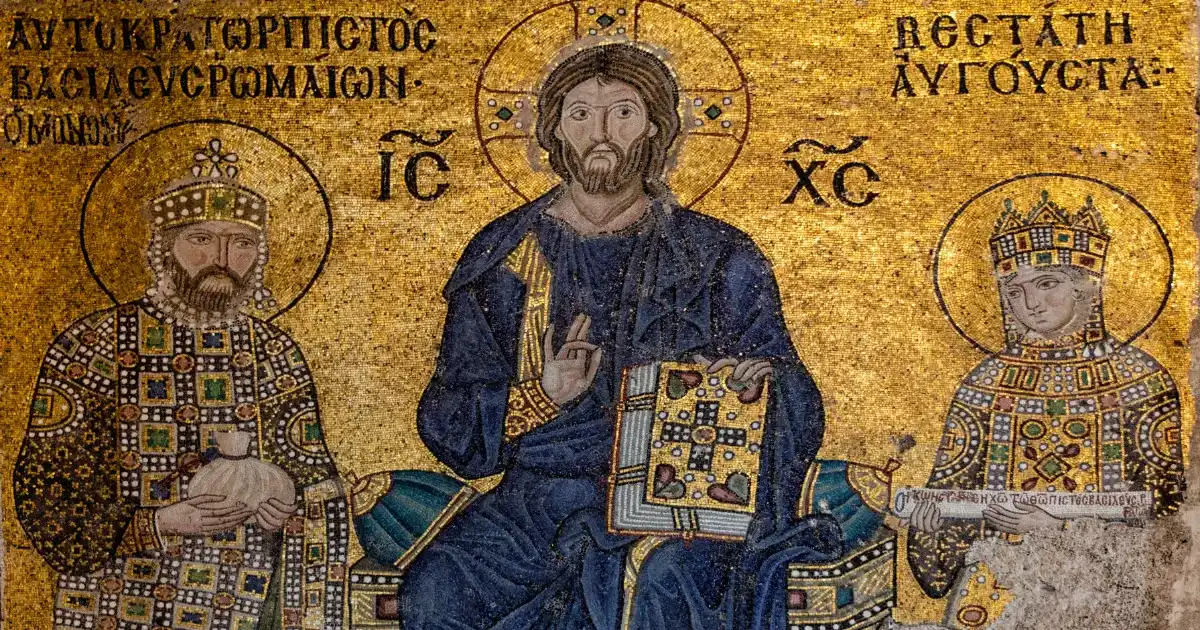 Hagia Sophia Zoe Mosaik