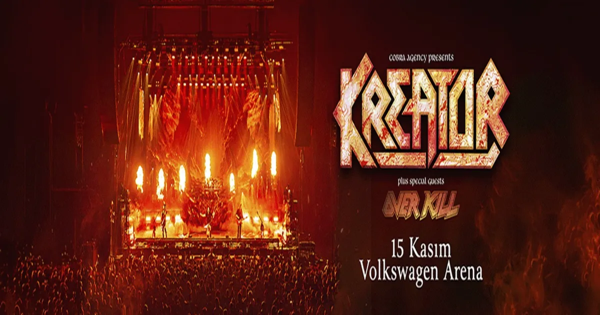 Kreator-Konzert in Istanbul